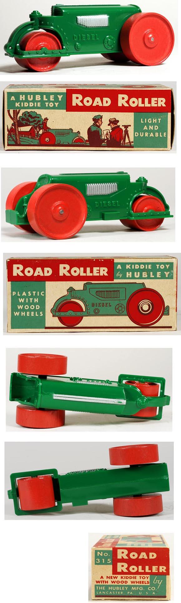 c.1951 Hubley No.315 Kiddie Toy Road Roller in Original Box